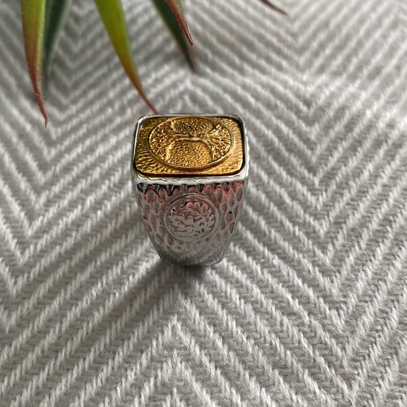 Gestalt Couture Unique Tree of Life Signet Ring (Unisex) - Picture 3 of 5